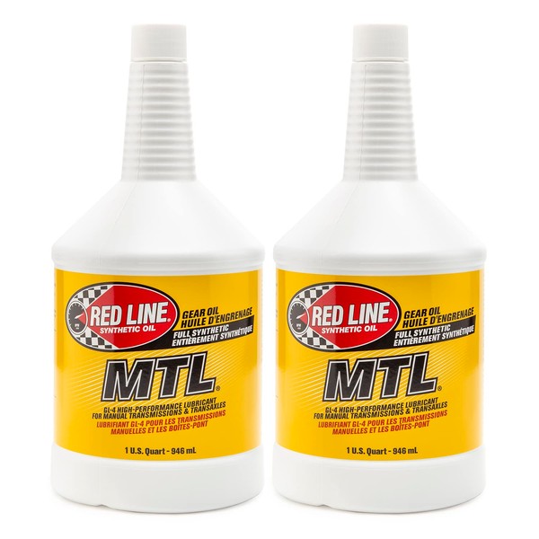 Red Line (50204) SAE 75W80 API GL-4 Manual Transmission and