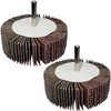 AERZETIX - C49595 - Set of 2 - Flap Sandpaper