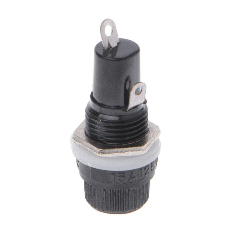 AC 10A/250V 15A/125V 15A Panel Mount 5.2 x 20mm Screw