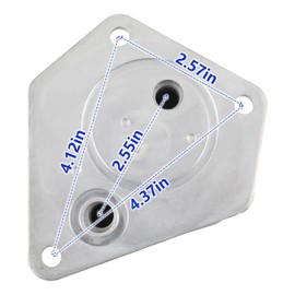 MOTOALL Warmer Cvtf 25560-5LJ-004, Fits for Honda Accord 2.4L 2016-2021/Civic CR-V 2015-2021, Transmission Oil-Fluid Cooler