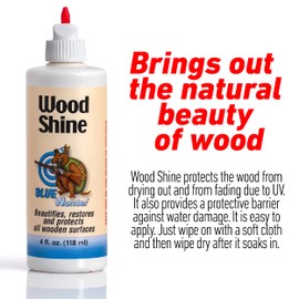 Blue Wonder Wood Shine