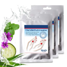 SHD Glove Mask for Stressed Dry Skin (3 x 1 Pair) Hand Mask Wellness Care