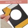WOONEKY 2pcs Ball Repair Door Strike Plate Stainless Steel Plate