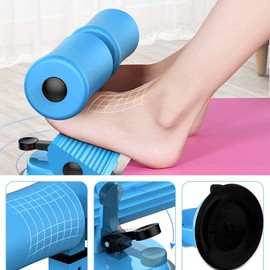 Portable Sit Up Bar, Taozoey Sit Up Assistant, Sit-Up Aids, Sit-Up Aids, Sit-Up Bar Accessories, Adjustable Sit Up Bar, Multifunctional Training Abdominal Muscles (Blue)