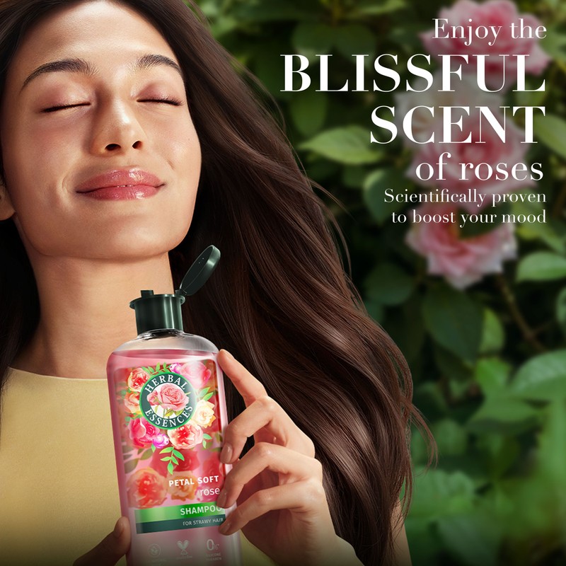 Herbal Essences Shampoo Petal Soft Rose Haircare 600ml