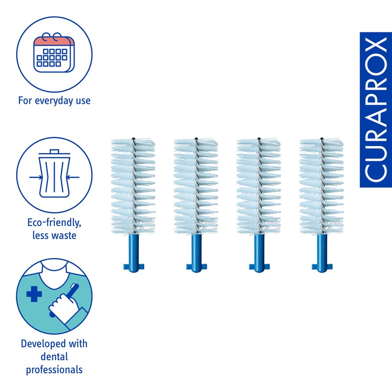 Curaprox CPS 410 Perio Refill 4x Deep Sky Blue