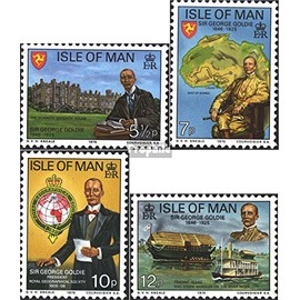 United Kingdom - Isle of Man 64-67 (Complete.Issue.) unmounted Mint/Never hinged ** MNH 1975 Sir George Goldie (Stamps for Collectors) Seafaring/Ships