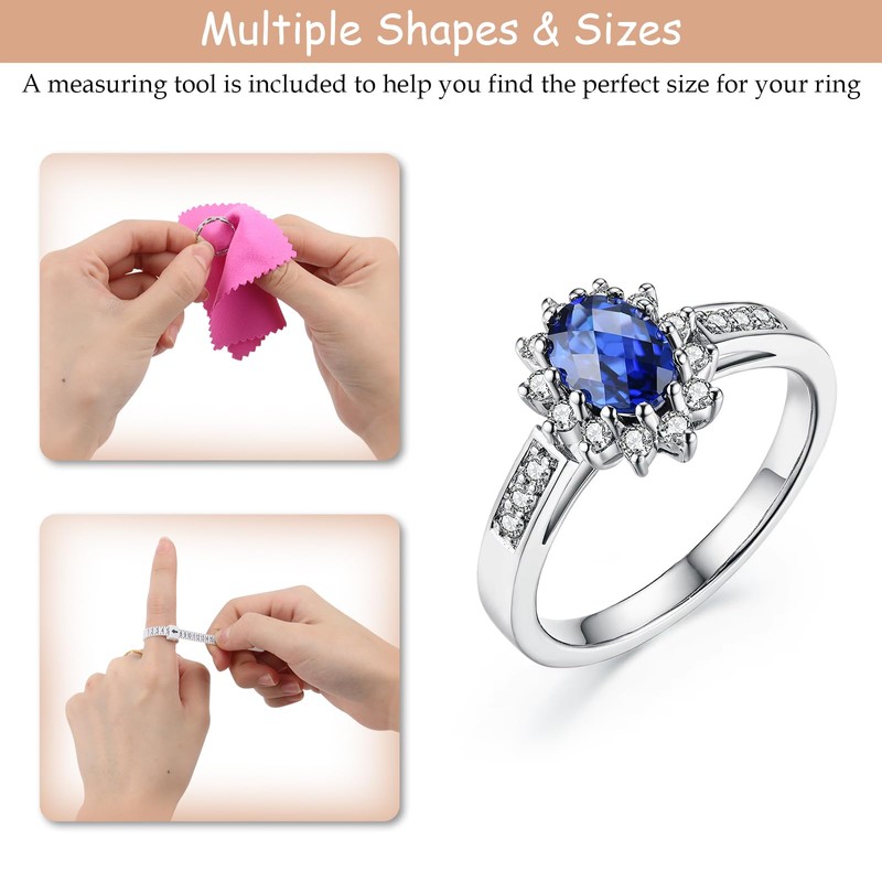 Tamaño de Anillo Adaptadores Transparent Ring Reducer for Loose Rings