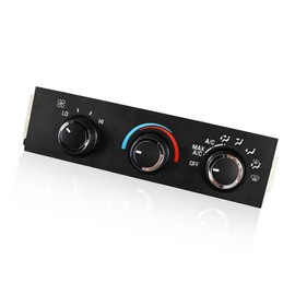 WATERWICH HVAC Heater Climate Control Switch Panel Compatible with 2003-2009 Chevy C4500 C5500 C6500 C7500 Kodiak GMC C4500 C5500 C6500 C7500 Topkick Replacement for 15073274 84106610 9375795 94666468