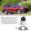 Black Car Dual Port Blow Off Valve Replacement Parts For
