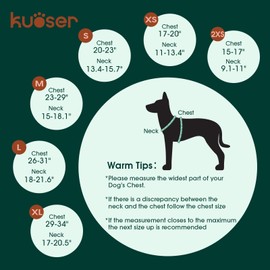 Kuoser Dog Tuxedo Harness, Adjustable Dog Harness No Pull for Small Medium Dogs, Doggie Wedding Suit with Bow Tie Party Costume, Gray L