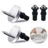 1 Pair Toilet Seat Fixings Universal Toilet Seat Hinge with