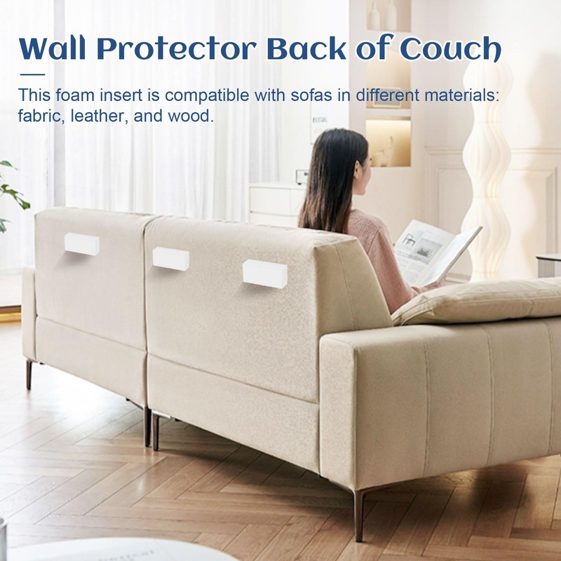 26Pcs Furniture Wall Protectors, Couch Wall Protector for Furniture, 10Pcs