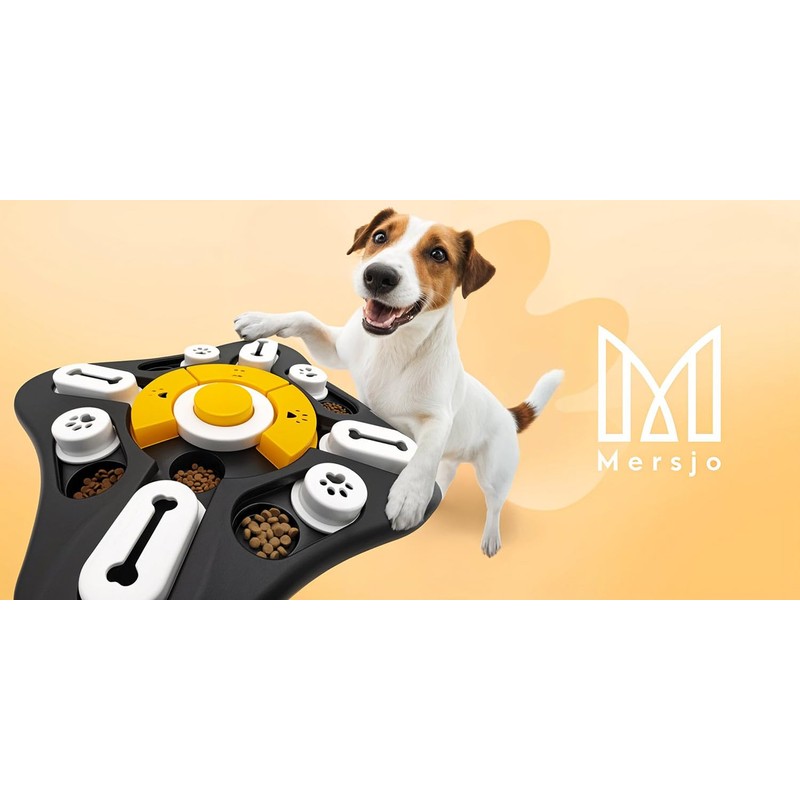 MERSJO Smart Dog Intelligence Toy for Dogs and Cats, Interactive