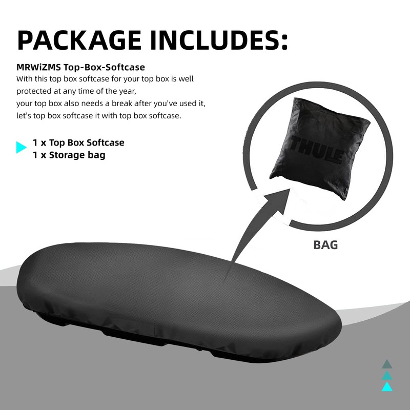 Better Roof Box Protection - Storage Cover (L196xW78xH43cm)