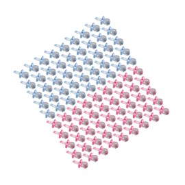 Hohopeti 100pcs Pacifiers Acrylic Soothing Toys for Lightweight Easy to Clean Safe for Mouth for Birthday Parties