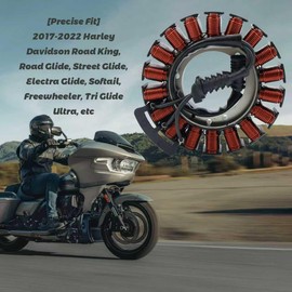 LOONGPART Magneto Stator Coil 29900042 Compatible with Harley Davidson Softail Heritage Classic，Softail Fat Bob ，Softail Street Bob FXBB 2018-2024 29900042