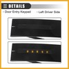 Partuto B Pillar Trim, Left Driver Side Door Entry Keypad