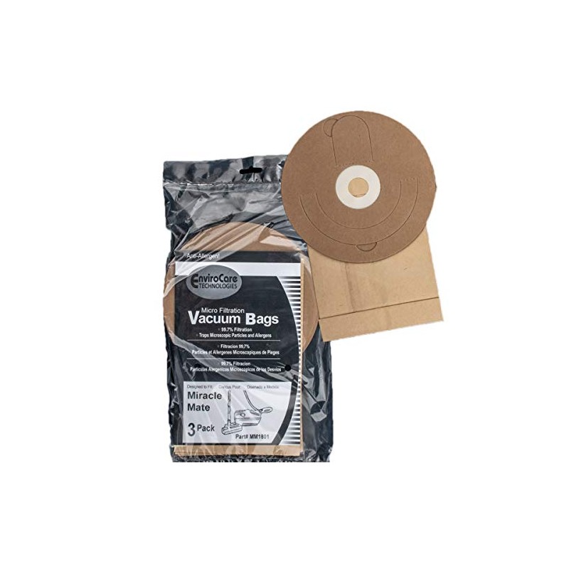 Miracle Mate Paper Vacuum Bag OEM 3 Pack Platinum Mark