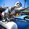 ZIAERKOR Angry Rubber Duck Hood Ornament, Cute Stuff for Car