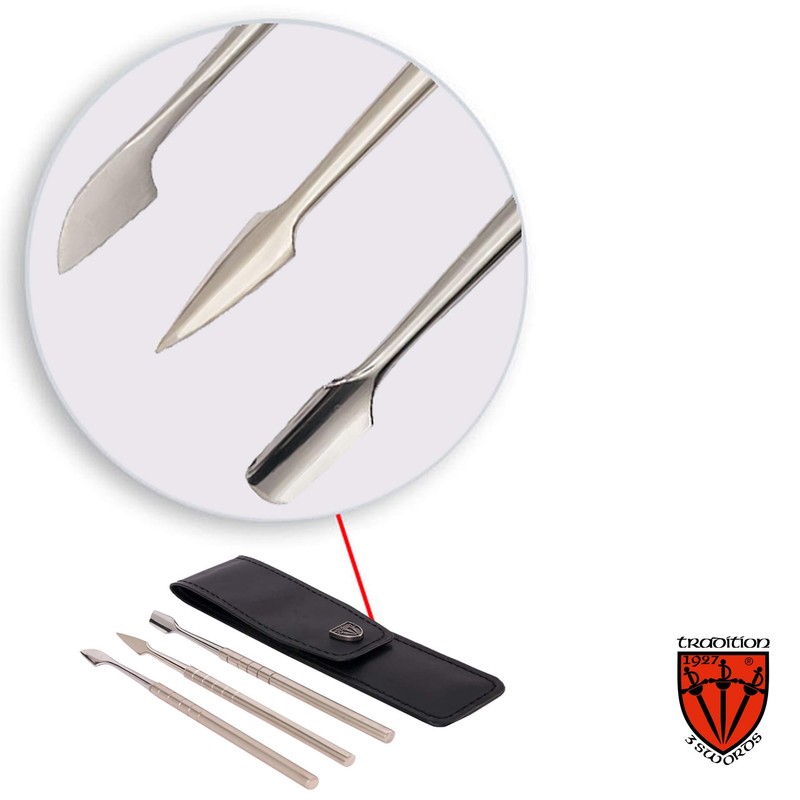 3 Swords Germany - brand quality, professional CUTICLE PUSHER, CUTICLE