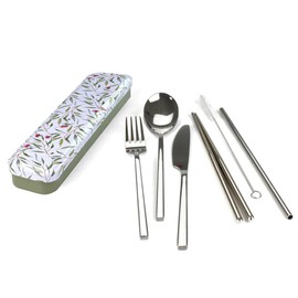 RetroKitchen Carry Your Cutlery Reusable Cutlery Kit - Eucalyptus
