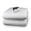 BIDDEFORD BLANKETS Quilted Electric Heated Mattress Pad with Digital Controller,