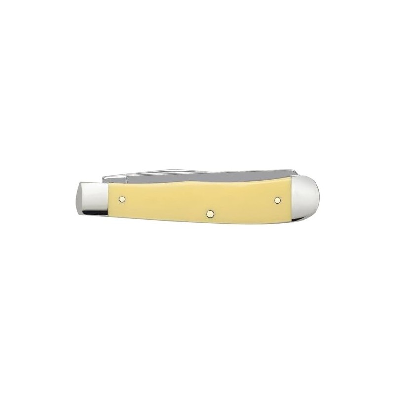 Caso Trapper Bolsillo Cuchillos, Cromo vanadio, Yellow CV