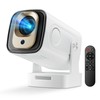 Mini Projector with WiFi and Bluetooth 5.4 - Auto Focus/Keystone,