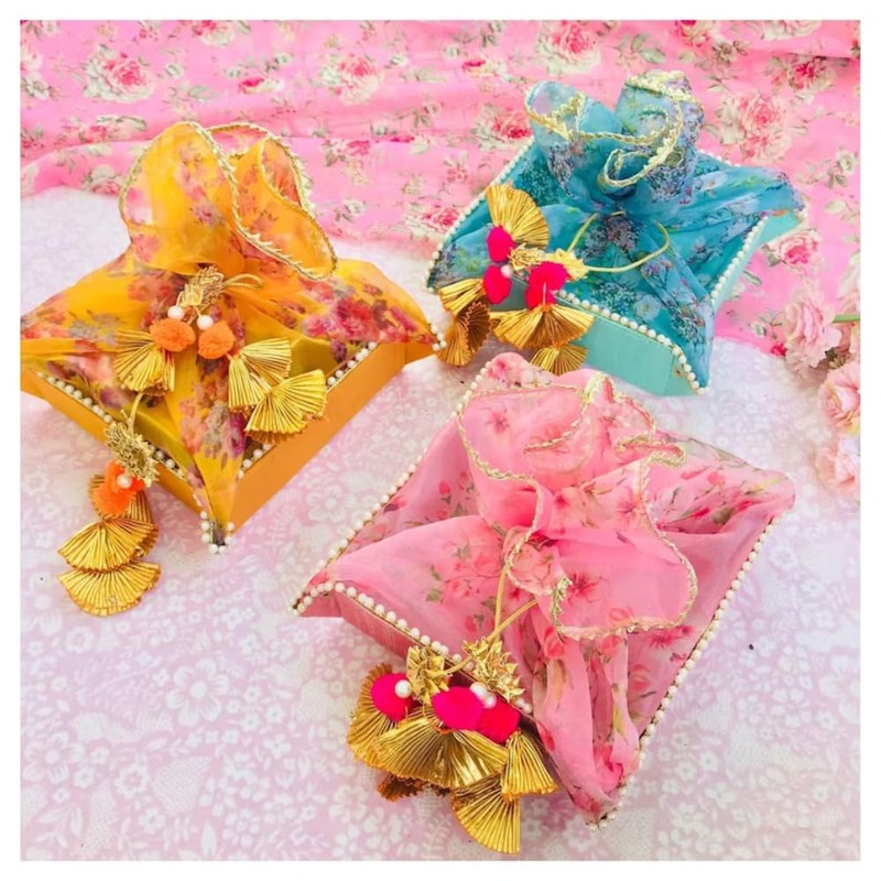 IGH Beautifully Crafted Shagun and Mithai Baskets for Weddings and