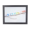 Photo Frame Black Decorative Rugged Multifunctional Sea Glass Birds Picture