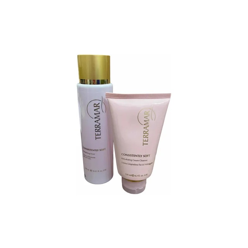 Set Crema Limpiadora Y Tónico Hidratante Piel Seca Terramar