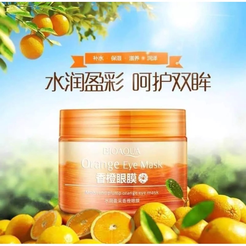 Bioaqua Mascarilla Con Extracto De Naranja Para Ojeras, Bioaqua