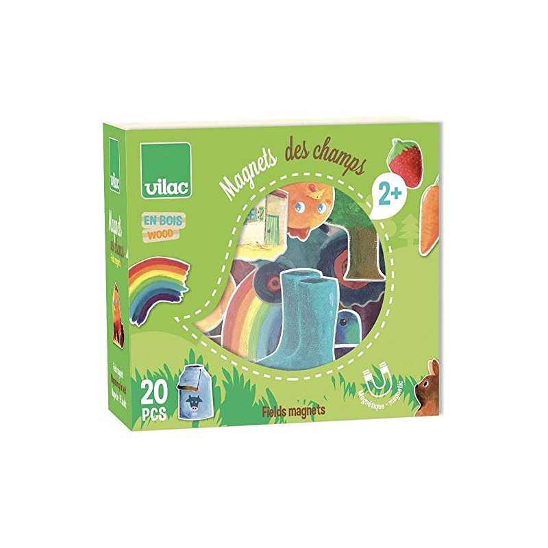 Vilac 8039, 8039 Field Magnets from 2 Years