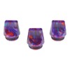 Armerah Marbled Flat 810 Drip Tip eCig Mouthpiece Short/Medium Epoxy