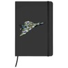 Azeeda A5 'Vulcan Bomber' Black Hardcover Ruled Notebook (NB00030857)