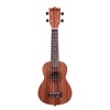 21 Inch Wooden Acoustic Ukulele Ukelele Uke Sapele Wood