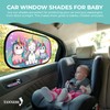 Tanness 2 Pack Car Sun Shades | UV Protection |