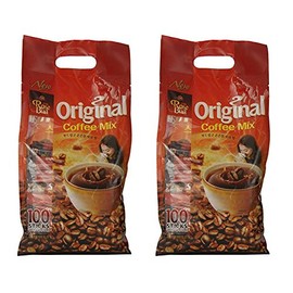 Rosebud Original Coffee Mix (12g x 100 Sticks) - Pack of 2
