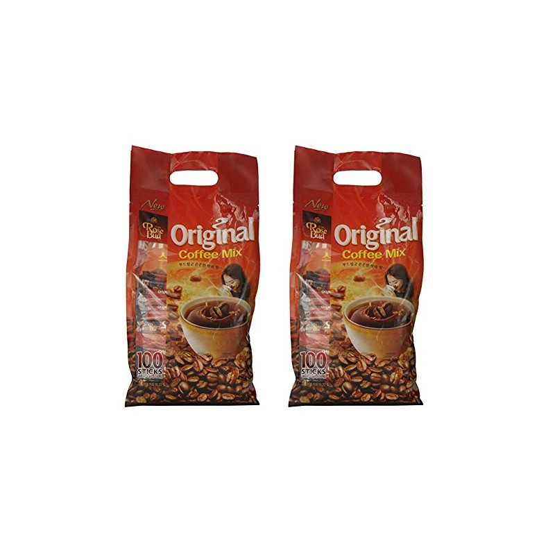 Rosebud Original Coffee Mix (12g x 100 Sticks) - Pack