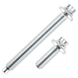 CARBBIA 2Pcs Long and Short Aluminum Starter Bolts Set Compatible with BM/BW 128I 323I 325I 325XI 328I 328XI 330I 330XI 335I 335XI 525I 525XI 528I 528XI 530I 530XI X3 X5 Z4 12410392577 HWK0039