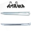 AMANKA Set of 10pcs XL Tent Pegs 230x23mm galvanized steel