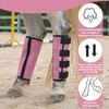 Gallopoff Horse Fly Boots Set of 4 - Non-Slip Leg
