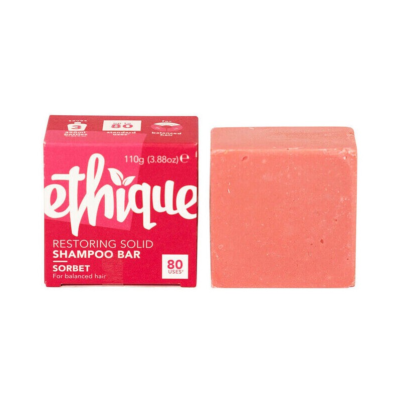 Ethique Restoring Solid Shampoo Bar - Sorbet, 110g