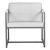 Studio Designs Home Modern Accent Chair Camber Mid-Century, Pewter Grey