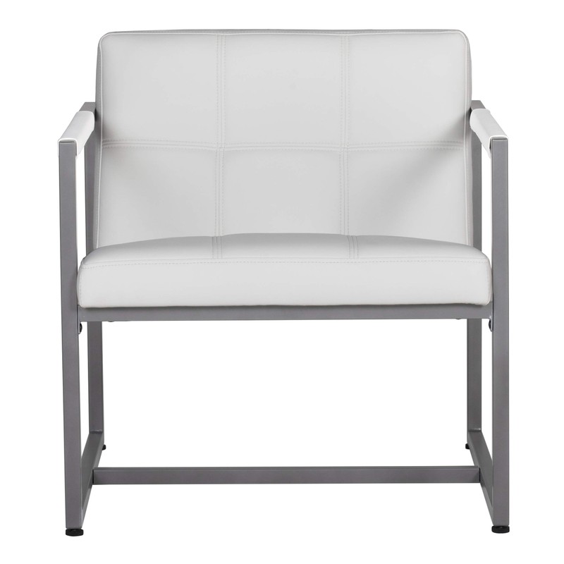 Studio Designs Home Modern Accent Chair Camber Mid-Century, Pewter Grey