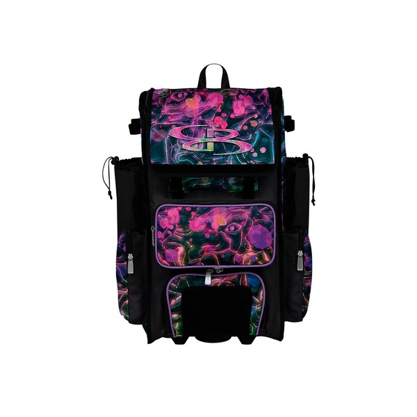 Boombah Rolling Superpack 2.0 Baseball/Softball Gear Bag - 23-1/2" x