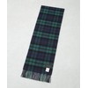 Nano Universe 668-4241202 Men's Soft Cashmere Blend Check Scarf, 060