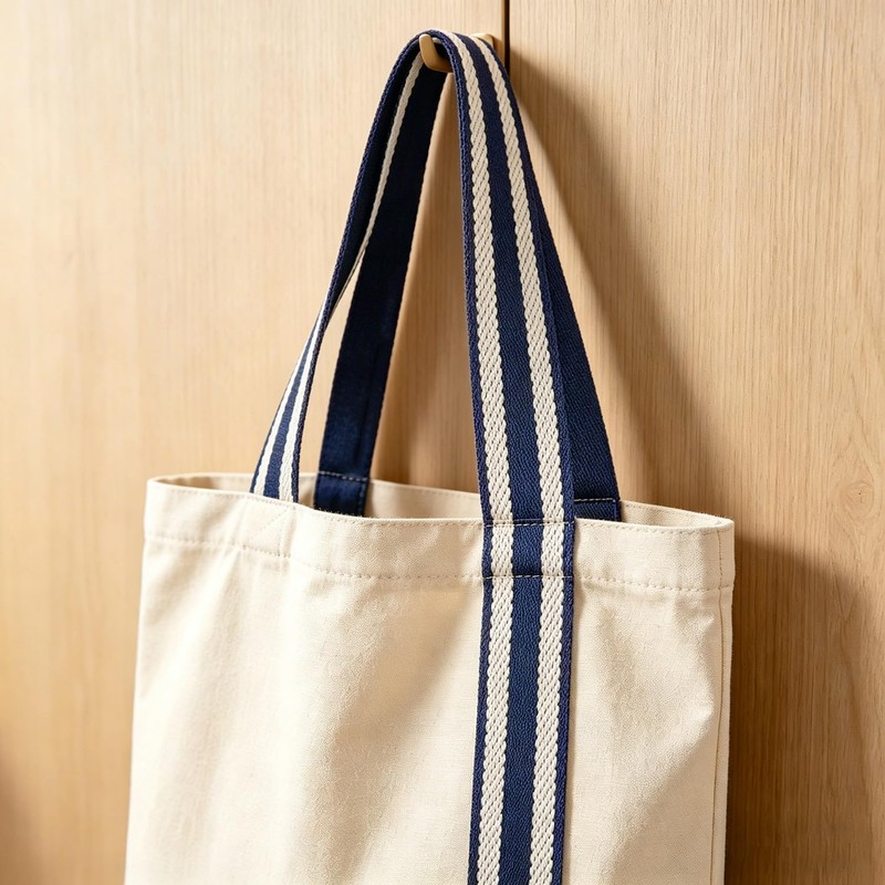 Cotton Webbing 1.5 Inch Straps for Bags, 6 Yards Jacquard