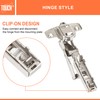 TOUCH Cabinet Hinges (1 Pair, 2 PCS) Face Frame 165